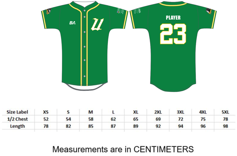 UWA Unisex Baseball Jersey