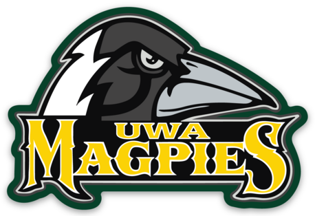 UWA Helmet Sticker - Magpie