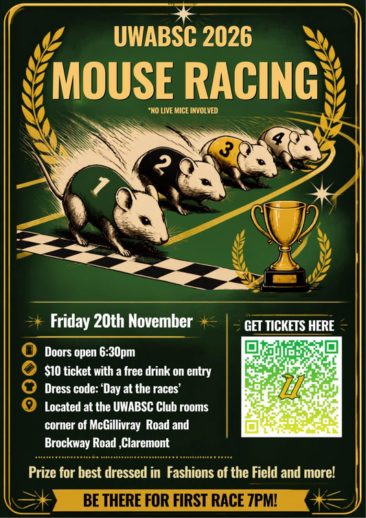Mouse Racing Ticket 2026