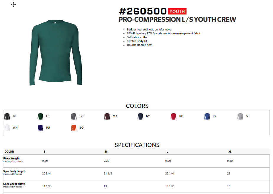 UWA Compression Undershirt