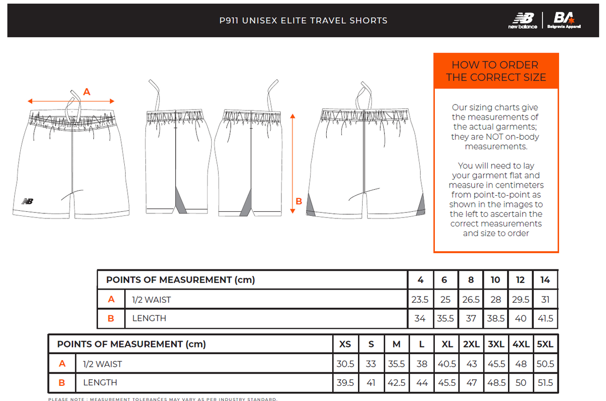 UWA Training Shorts